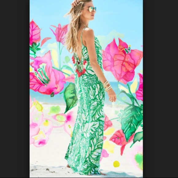 lilly pulitzer allair maxi dress